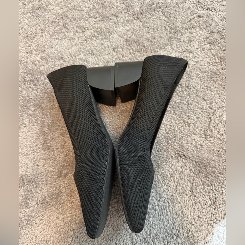 Vivaia Melody NWOT square-toe chunky heel 38.5 / 7.5 US - Picture 3 of 10